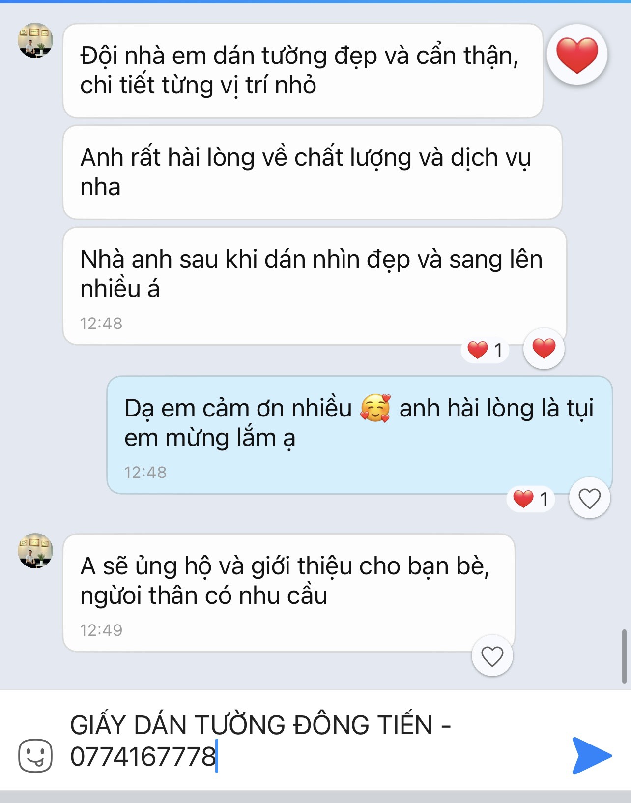 giấy dán tường